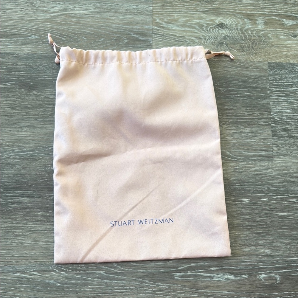 Stuart Weitzman Blush Pink Dust Bag
